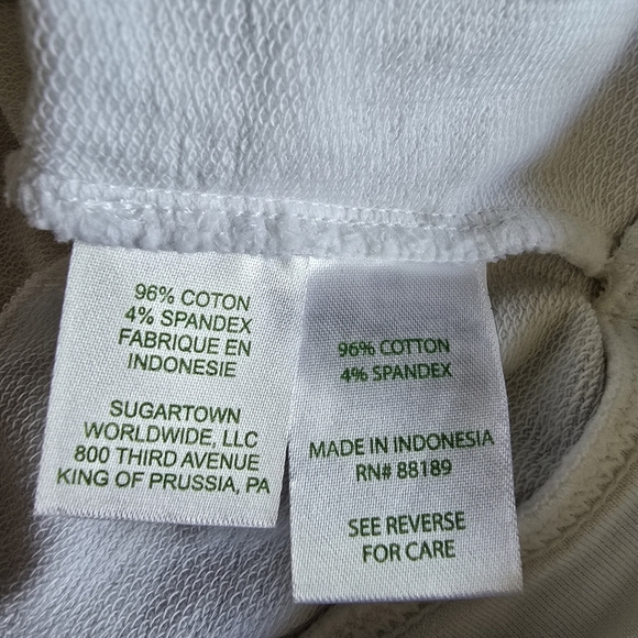 Lily Pulitzer Brigantine White Gold Glitter Stripe Pineapple Jacket size small - Picture 15 of 16